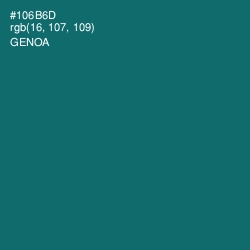 #106B6D - Genoa Color Image