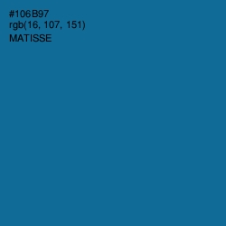 #106B97 - Matisse Color Image