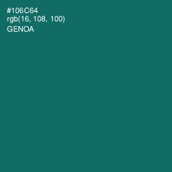 #106C64 - Genoa Color Image