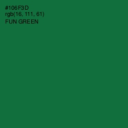 #106F3D - Fun Green Color Image