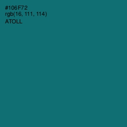 #106F72 - Atoll Color Image