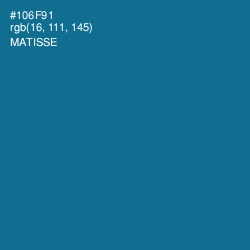 #106F91 - Matisse Color Image