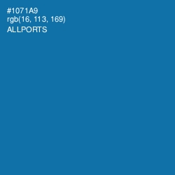 #1071A9 - Allports Color Image