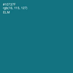 #10737F - Elm Color Image