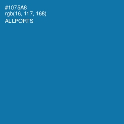 #1075A8 - Allports Color Image