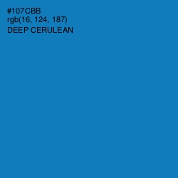 #107CBB - Deep Cerulean Color Image