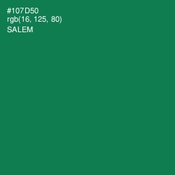 #107D50 - Salem Color Image