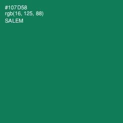 #107D58 - Salem Color Image