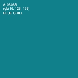 #10808B - Blue Chill Color Image