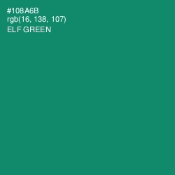 #108A6B - Elf Green Color Image