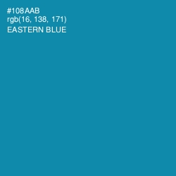 #108AAB - Eastern Blue Color Image