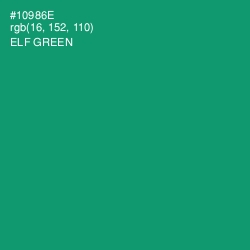 #10986E - Elf Green Color Image