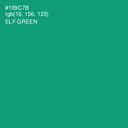 #109C7B - Elf Green Color Image