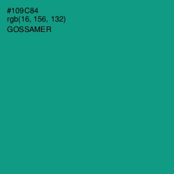 #109C84 - Gossamer Color Image