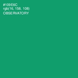 #109E6C - Observatory Color Image