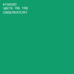 #109E6D - Observatory Color Image