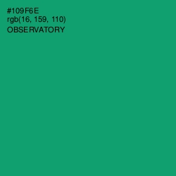 #109F6E - Observatory Color Image