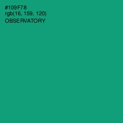 #109F78 - Observatory Color Image