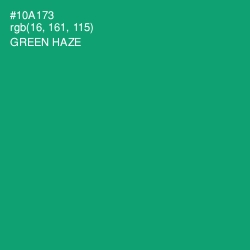 #10A173 - Green Haze Color Image