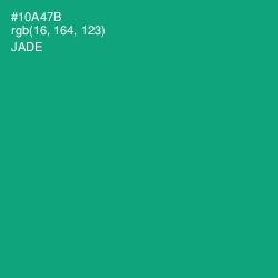 #10A47B - Jade Color Image