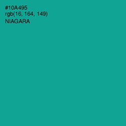 #10A495 - Niagara Color Image