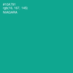 #10A791 - Niagara Color Image