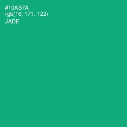 #10AB7A - Jade Color Image