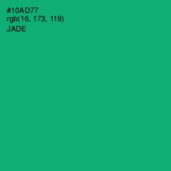 #10AD77 - Jade Color Image