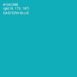 #10ADBB - Eastern Blue Color Image