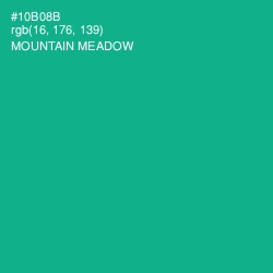 #10B08B - Mountain Meadow Color Image