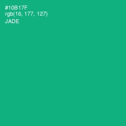 #10B17F - Jade Color Image
