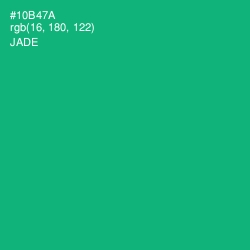 #10B47A - Jade Color Image