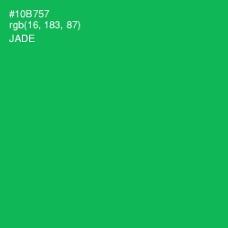 #10B757 - Jade Color Image