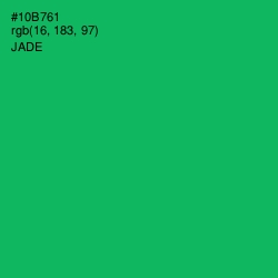 #10B761 - Jade Color Image