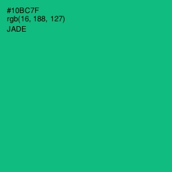 #10BC7F - Jade Color Image