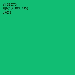 #10BD73 - Jade Color Image