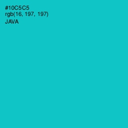#10C5C5 - Java Color Image