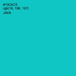 #10C6C5 - Java Color Image