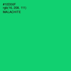 #10D06F - Malachite Color Image