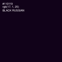 #110119 - Black Russian Color Image