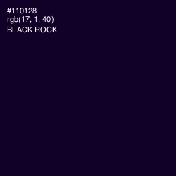 #110128 - Black Rock Color Image