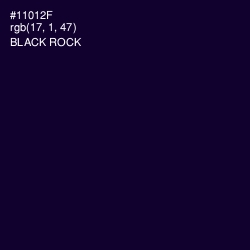 #11012F - Black Rock Color Image