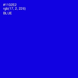 #1102E2 - Blue Color Image