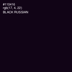 #110416 - Black Russian Color Image