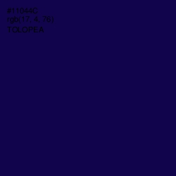 #11044C - Tolopea Color Image