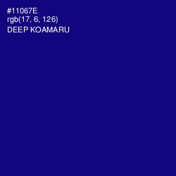 #11067E - Deep Koamaru Color Image