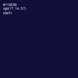#110E39 - Haiti Color Image