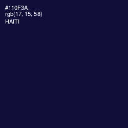#110F3A - Haiti Color Image