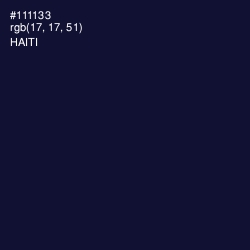 #111133 - Haiti Color Image