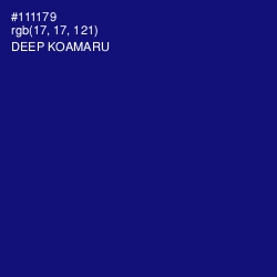 #111179 - Deep Koamaru Color Image